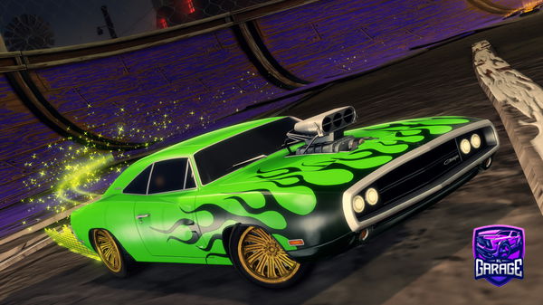 A Rocket League car design from Not_ianto