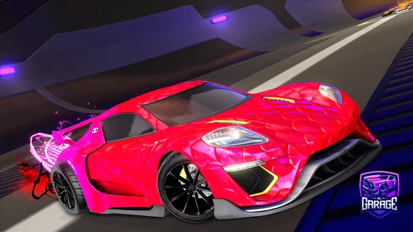 A Rocket League car design from D4pper