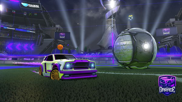 A Rocket League car design from AmazonPrime