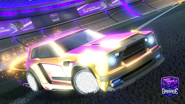 A Rocket League car design from NetfishHun