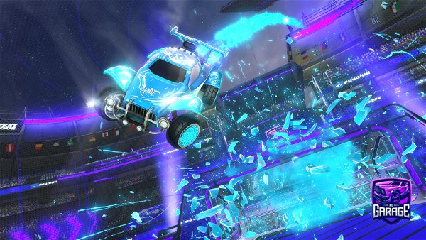 A Rocket League car design from ntthedragon
