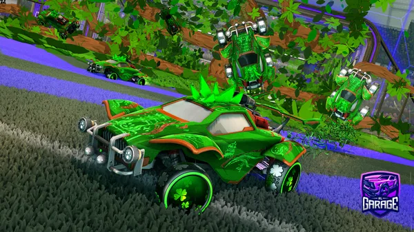 A Rocket League car design from RLGarage