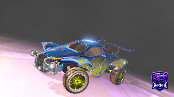 A Rocket League car design from MrRogers143