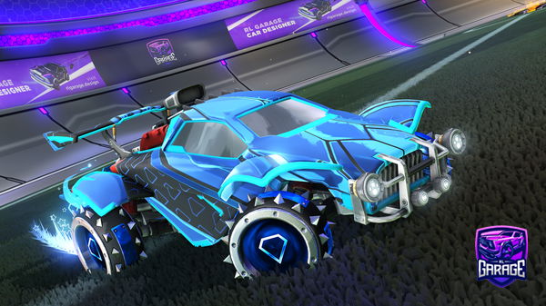 A Rocket League car design from WoLfGaNg1