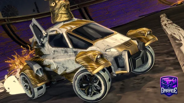 A Rocket League car design from sjsharkie777