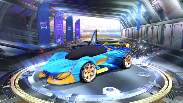 A Rocket League car design from Dinnerbone_69