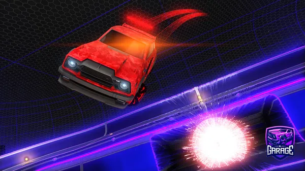 A Rocket League car design from TopBinner