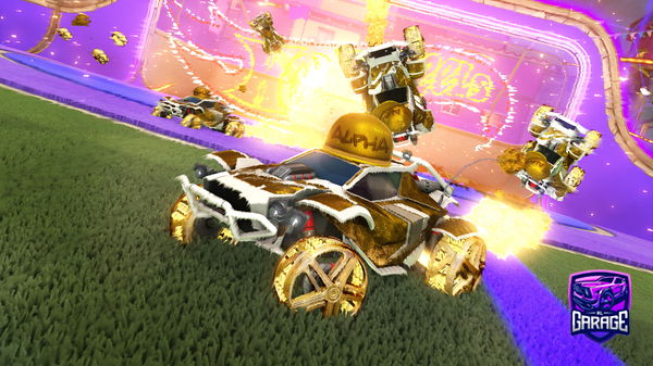 A Rocket League car design from MrRogers143