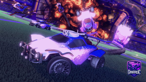 A Rocket League car design from RLRiv
