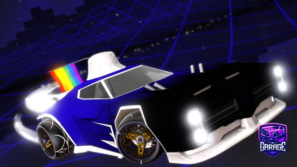 A Rocket League car design from ImmagineLoosing