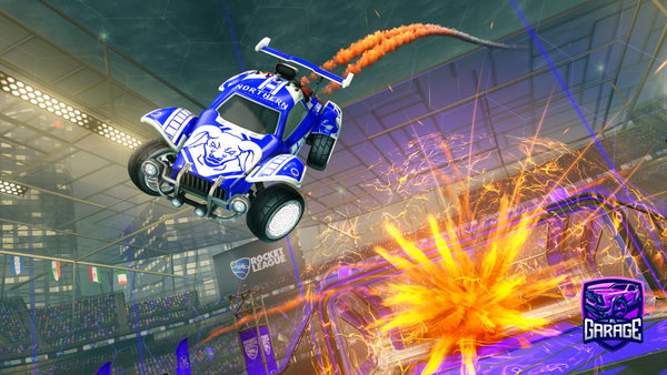 A Rocket League car design from iSimo4L