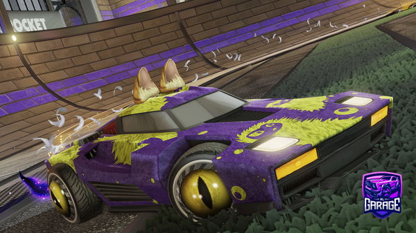 A Rocket League car design from Goofzookie