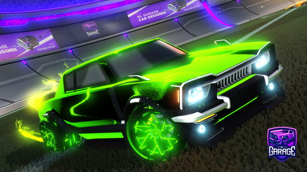 A Rocket League car design from oldscratch1138