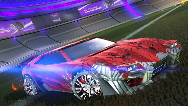 A Rocket League car design from pixl_