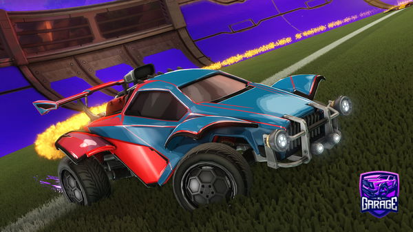 A Rocket League car design from Niightt_