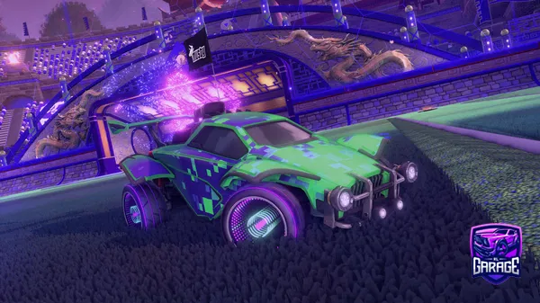 A Rocket League car design from Azixo