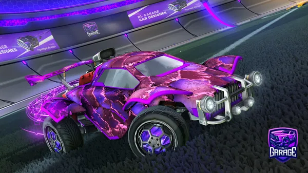 A Rocket League car design from xaro-exe