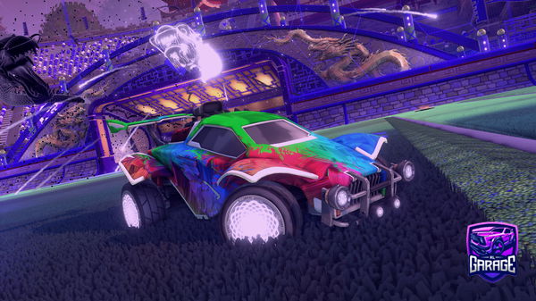 A Rocket League car design from spaxey1