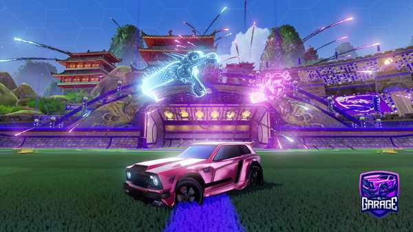 A Rocket League car design from Nrx_luki