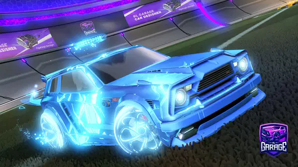 A Rocket League car design from Jimmy_W1268