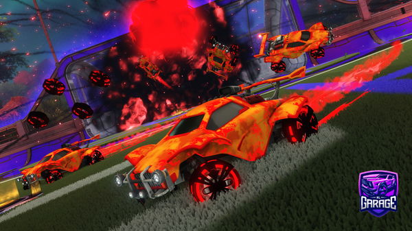 A Rocket League car design from GameManiaHD