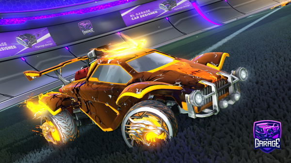 A Rocket League car design from Jpants1272