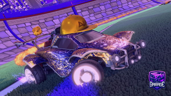 A Rocket League car design from TOXICAlfredCcccc4