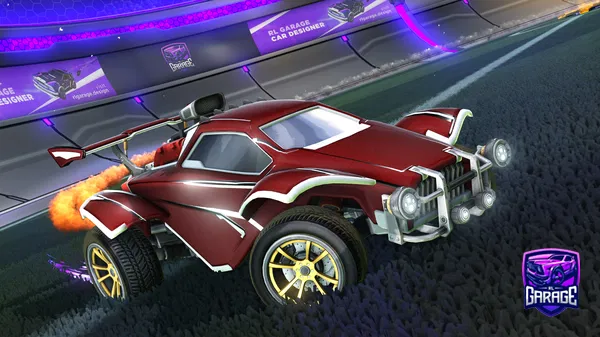 A Rocket League car design from Maroho10