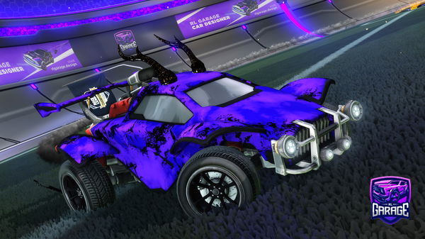 A Rocket League car design from Rose_Bonbons