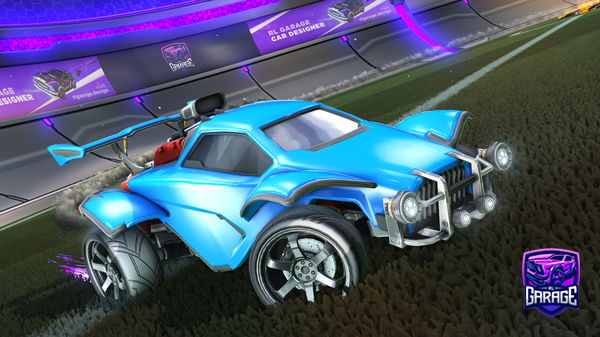 A Rocket League car design from Sleeq