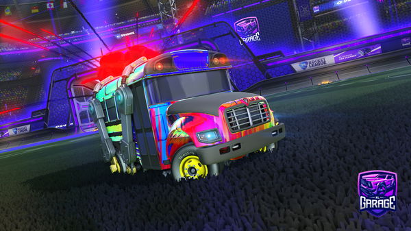 A Rocket League car design from Catroll111