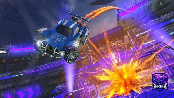 A Rocket League car design from bebebe