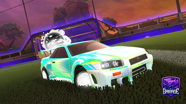 A Rocket League car design from -crxy-