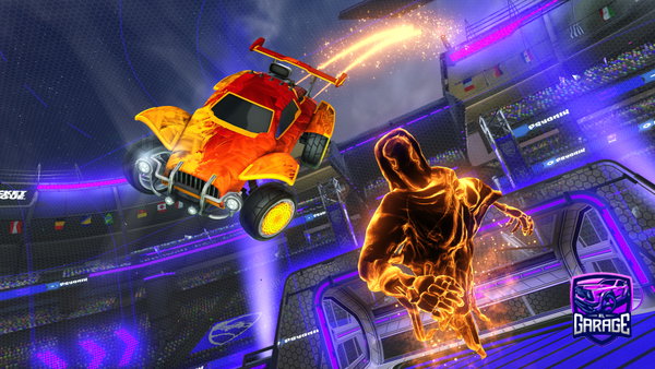 A Rocket League car design from LessThanSkill