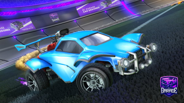 A Rocket League car design from asix_