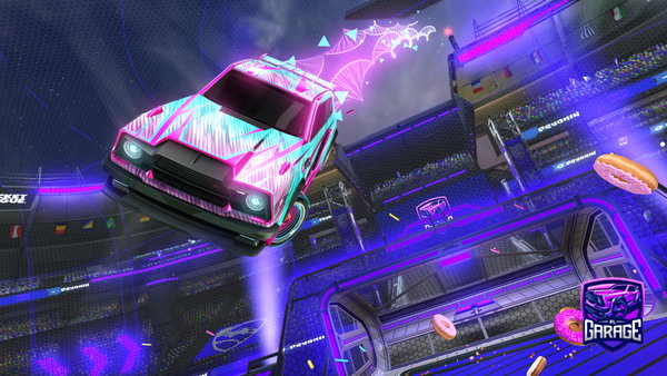 A Rocket League car design from Ugasa