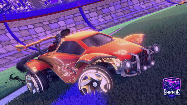 A Rocket League car design from BloodyRL1310