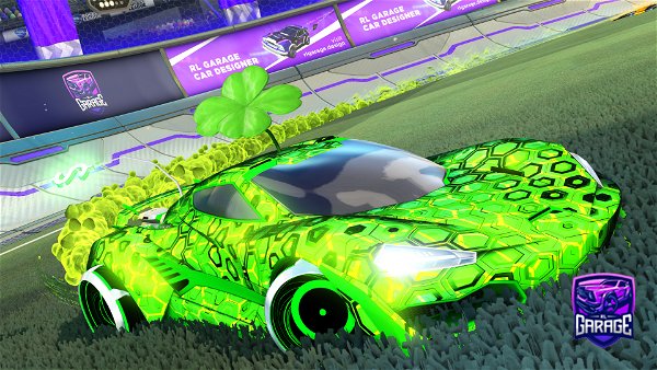 A Rocket League car design from PooperScpr