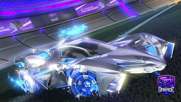 A Rocket League car design from PsychedGlitch