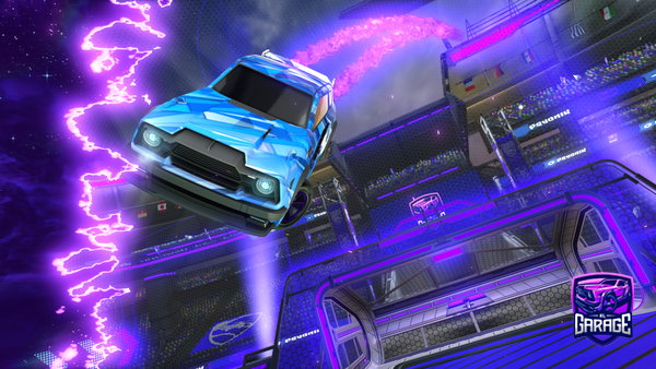 A Rocket League car design from fastman2