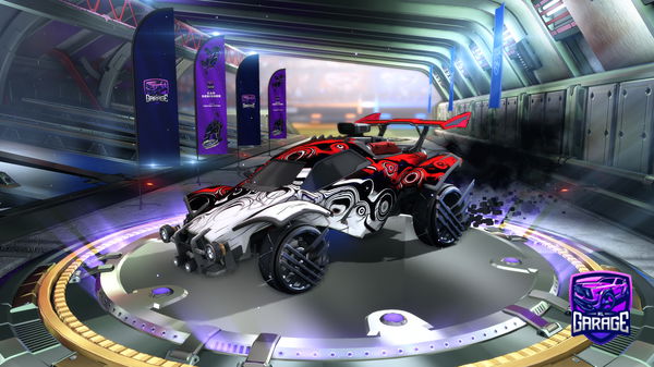 A Rocket League car design from vSxolarLy