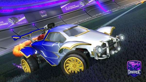 A Rocket League car design from TomasBonzinho