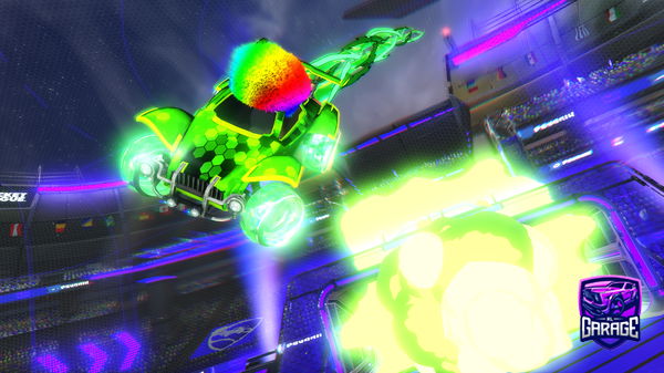 A Rocket League car design from YoshiGPLS