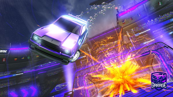 A Rocket League car design from TheBigEJH