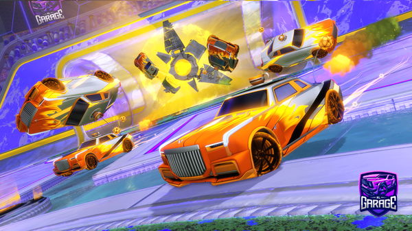 A Rocket League car design from Cat-voitel