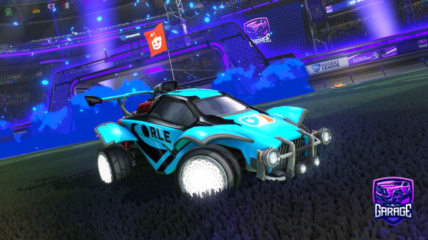 A Rocket League car design from D_A_Y