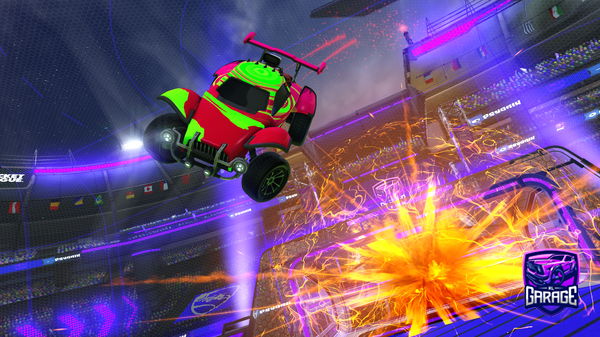 A Rocket League car design from Potterbone