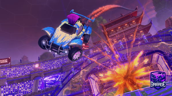 A Rocket League car design from Jbabe