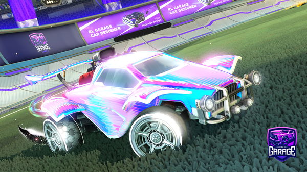 A Rocket League car design from MacMD