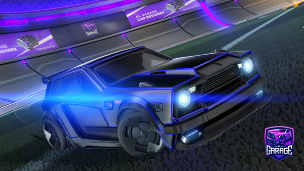 A Rocket League car design from KxngJJ7